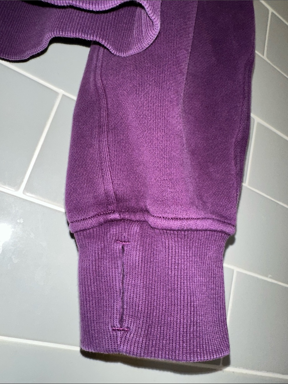 Lululemon Scuba Oversized Half Zip Cropped Hoodie - Picture 8 of 14